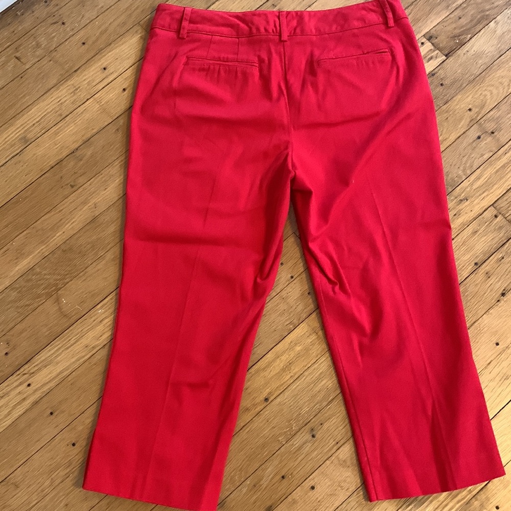 Beautiful red cotton Capri - Picture 4 of 4